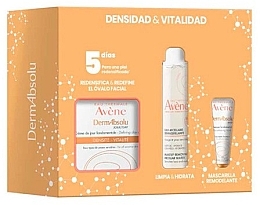 Парфумерія, косметика Набор - Avene DermAbsolu Density & Vitality Set (d/cr/40ml + mask/15ml + micel/water/100ml)