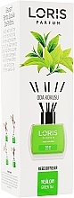 Аромадиффузор "Зеленый чай" - Loris Parfum Reed Diffuser Green Tea — фото N1