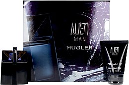 Парфумерія, косметика Mugler Alien Man Gift Set - Набір (edt/50ml + b/shm/50ml)