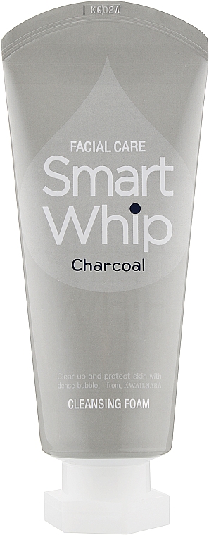 Пінка для вмивання з деревним вугіллям - Kwailnara Smart Whip Charcoal Cleansing Foam — фото N1
