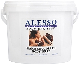 Духи, Парфюмерия, косметика Теплое шоколадное обертывание для тела - Alesso Warm Chocolate Body Wrap