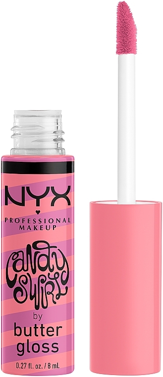 Блиск для губ - NYX Professional Makeup Butter Lip Gloss Candy Swirl — фото N2