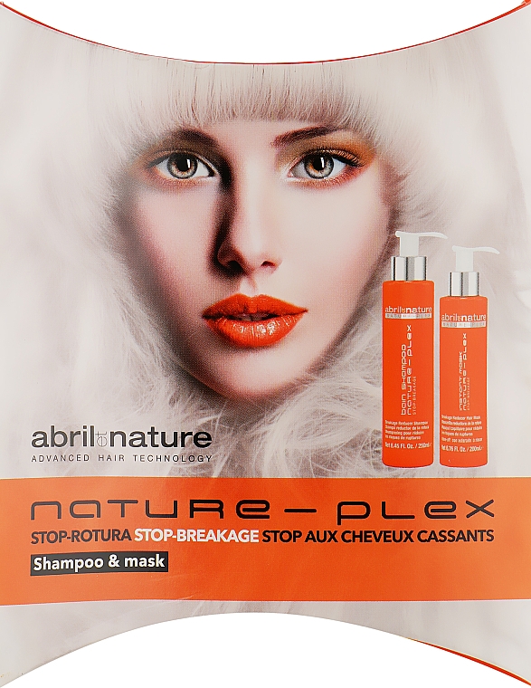 Набір - Abril Et Nature Nature-Plex (shampoo/30ml + mask/30ml) — фото N1
