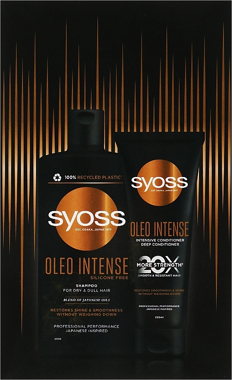 УЦЕНКА Набор "Oleo Intense" - Syoss (шм/440мл + конд/250мл) * — фото N2