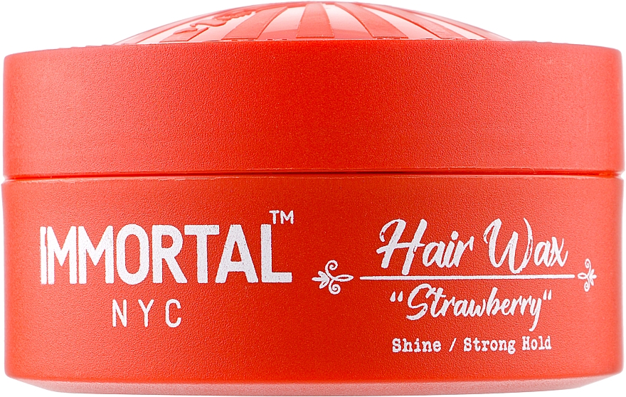 Воск для волос "Клубника" - Immortal NYC Hair Wax "Strawberry"  — фото N1
