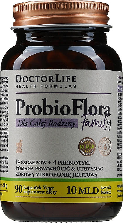Диетическая добавка "ПробиоФлора", 90 шт - Doctor Life Probio Flora — фото N1