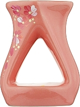 Парфумерія, косметика Аромалампа "Фано", світло-рожева з квітами - Flora Secret