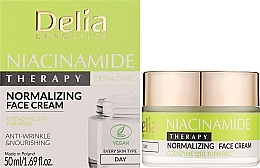 Дневной крем для лица с ниацинамидом - Delia Niacinamide Therapy Normalizing Day Face Cream — фото N2