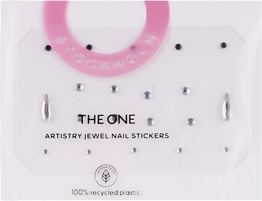 Наклейки для нігтів, 20 шт. - Oriflame The One Artistry Jewel Nail Stickers — фото N1