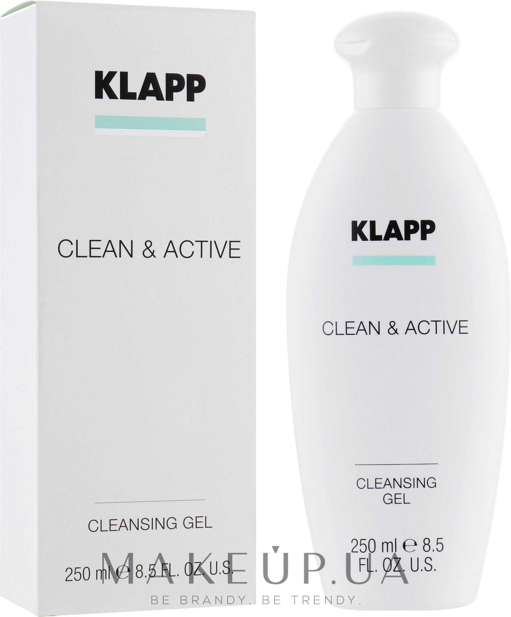 Очищувальний гель - Klapp Clean & Active Cleansing Gel — фото 250ml