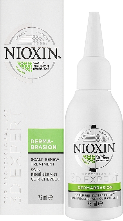 Регенерувальний пілінг для шкіри голови - Nioxin 3D Expert Scalp Renew Dermabrasion Treatment — фото N2