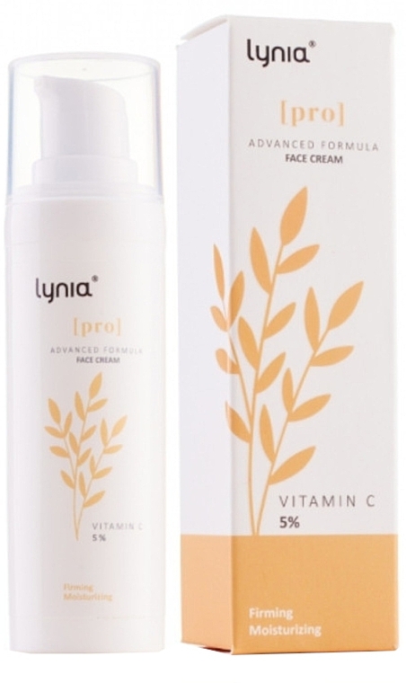 Крем для обличчя з вітаміном С 5% - Lynia Pro Advanced Formula Face Cream Vitamin C 5% — фото N1