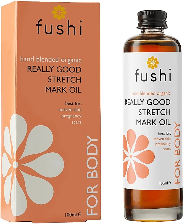 Масло от растяжек - Fushi Really Good Stretch Mark Oil — фото N2