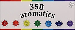 Набор аромасолей "7 Chakr Oil Blend`s" - 358 Aromatics — фото N1
