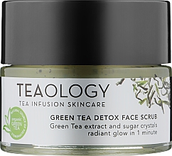 Духи, Парфюмерия, косметика Скраб для лица на основе экстракта зеленого чая - Teaology Green Tea Detox Face Scrub