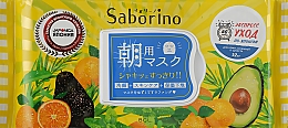 Парфумерія, косметика Тканинна маска-серветка для ранкового догляду за обличчям - BCL Saborino