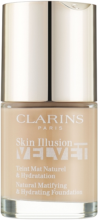 Тональная основа для лица - Clarins Skin Illusion Velvet — фото N1