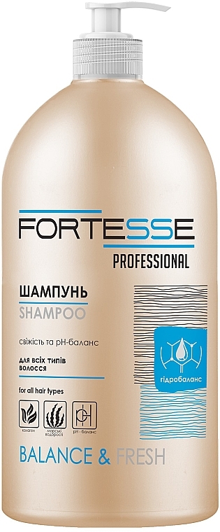 Шампунь "Баланс" - Fortesse Professional Balance & Fresh Shampoo — фото N2