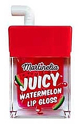 Блеск для губ "Juicy", арбуз - Martinelia Lip Gloss — фото N1