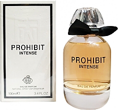 Парфумерія, косметика Fragrance World Prohibit Intense - Парфумована вода (тестер з кришечкою)