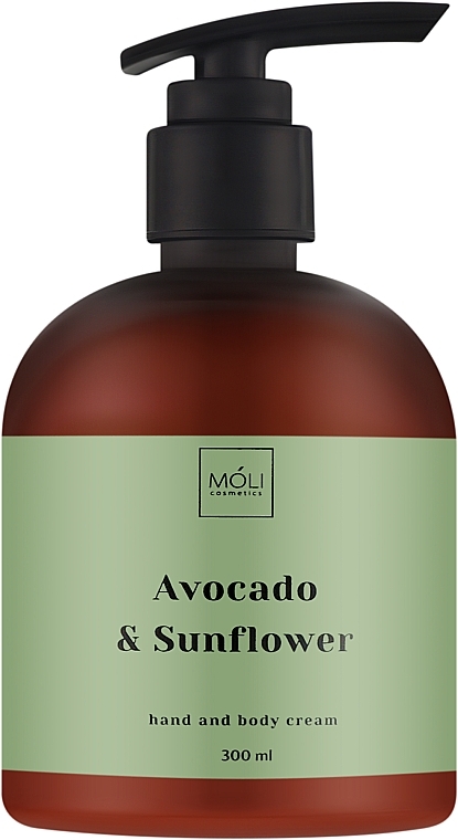 Крем для рук с авокадо и подсолнечником - Moli Cosmetics Avocado & Sunflower