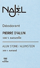 Духи, Парфюмерия, косметика Натуральный дезодорант - Najel Alum Stone Deodorant in Block