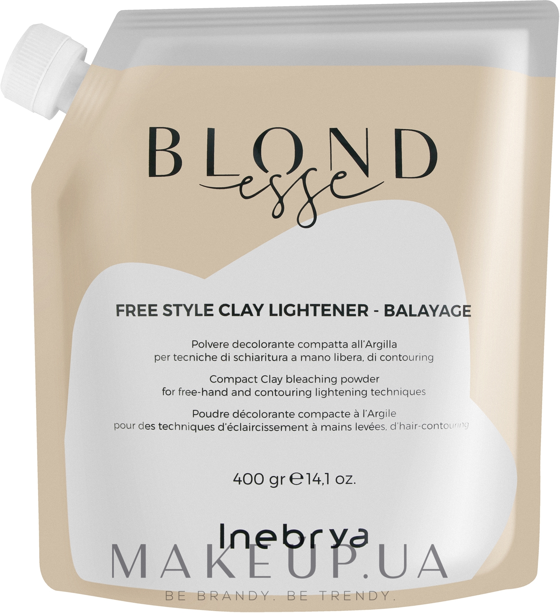 Освітлювальна пудра - Inebrya Blondesse Free Style Clay Light Balayage — фото 400g