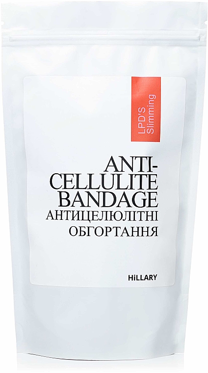 Набор "Курс разогревающих антицеллюлитных обертываний для тела" - Hillary Anti-Cellulite Pro — фото N3