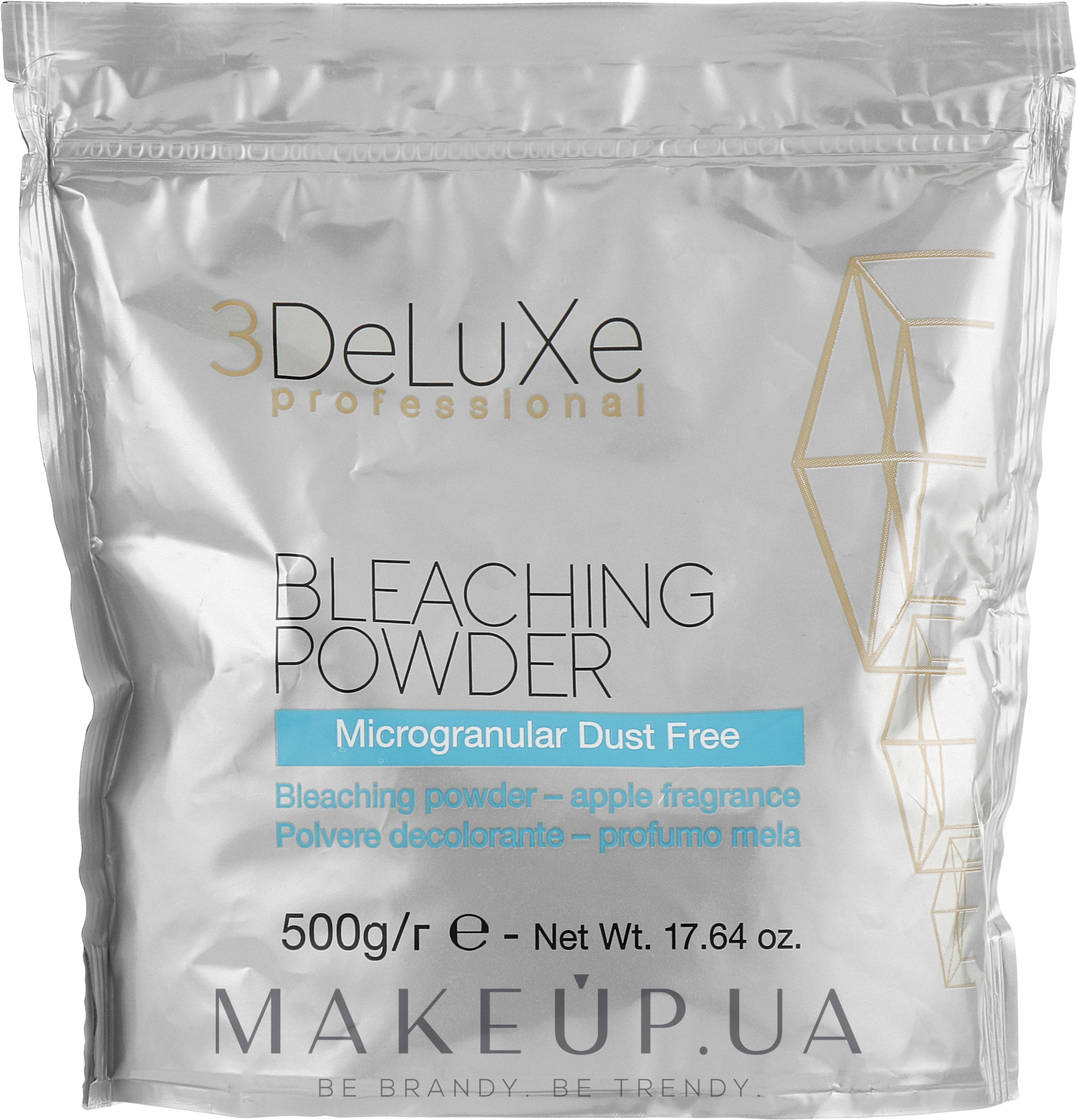 Осветляющая пудра для волос - 3DeLuXe Bleaching Powder — фото 500g