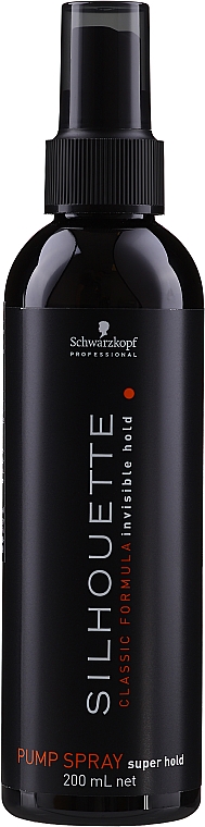 Спрей для волос сильной фиксации - Schwarzkopf Professional Silhouette Pumpspray Super Hold — фото N3