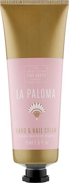 Крем для рук и ногтей - Scottish Fine Soap La Paloma Hand & Nail Cream — фото N1