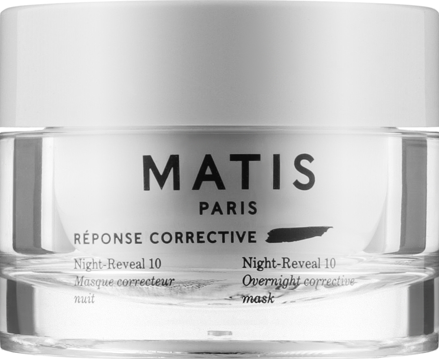Интенсивно увлажняющая гелевая маска для лица - Matis Reponse Corrective Night Reveal 10 Overnight Corrective Mask — фото N1