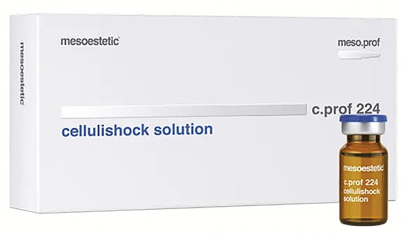 Мезококтейль "Антицеллюлитный" - Mesoestetic C.prof 224 Cellulishock Solution — фото N2
