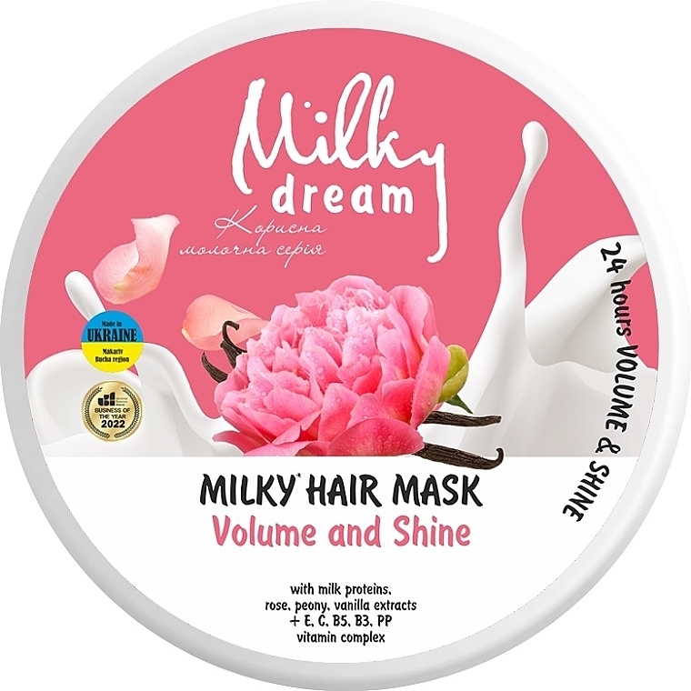 Маска-молочко для волосся "Для об'єму й блиску 24 години" - Milky Dream Milk Hair Mask — фото N1