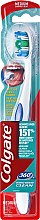 Парфумерія, косметика Зубна щітка 360 "Всебічне чищення", середня, синя з зеленим - Colgate