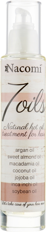 Маска для волос - Nacomi 7 Oils Natural Hair Mask