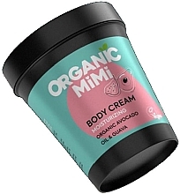 Крем для тіла зволожувальний "Авокадо та гуава" - Organic Mimi Body Cream Moisturizing Avocado & Guava — фото N1