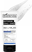 Очищувальний пілінг-гель для обличчя 2 в 1 - Bielenda Only For Men Outdoor Challenge 2 in 1 Peeling Facial Cleansing Gel — фото N2