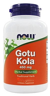 Капсулы "Готу Кола", 450 мг. - Now Foods Gotu Kola — фото N1