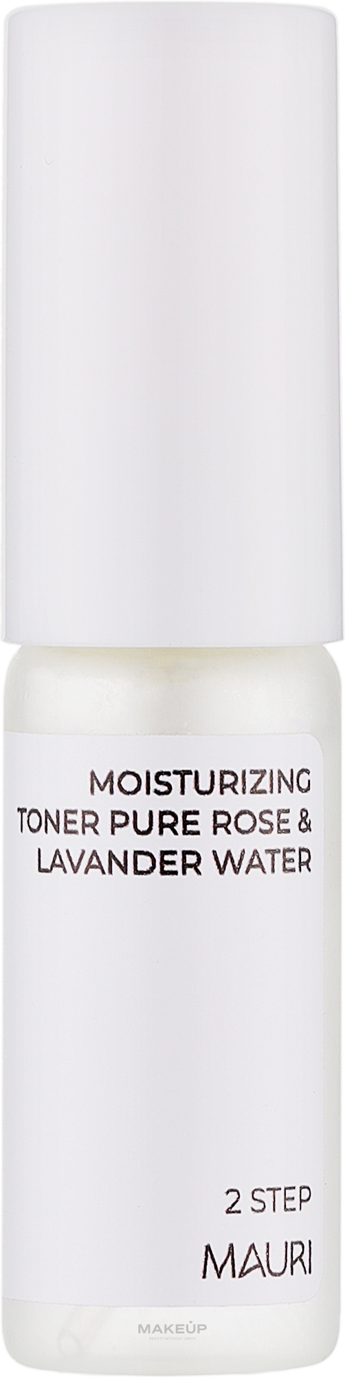 Увлажняющий тоник для лица "Роза и лаванда" - Mauri Moisturizing Toner Pure Rose & Lavander Water (мини) — фото 5ml