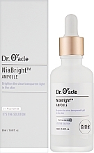 Сироватка для обличчя відбілююча - Dr. Oracle Nia Bright Ampoule — фото N2