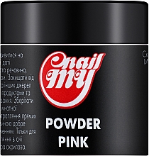 Духи, Парфюмерия, косметика Акриловая пудра, камуфлирующая розовая - My Nail Acrylic Powder Pink