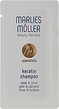 Духи, Парфюмерия, косметика Шампунь для волос - Marlies Moller Specialists Keratin Shampoo (пробник)