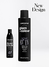 Шампунь для окрашенных волос - La Biosthetique Glam Color No Yellow Shampoo .07 Crystal — фото N3