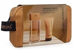 Парфумерія, косметика Dolores Promesas Oriental Touch - Набір (edt/100ml + h/gel/75ml + bag/1pcs)