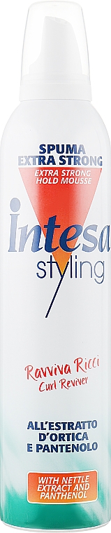 Пена для волос экстрасильной фиксации для восстановления локонов - Intesa Styling Extra Strong Hold