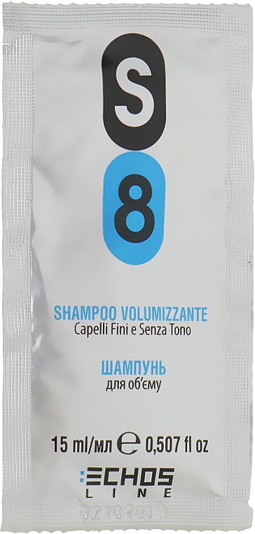 Шампунь для об'єму - Echosline S8 Volumizing Shampoo (пробник)