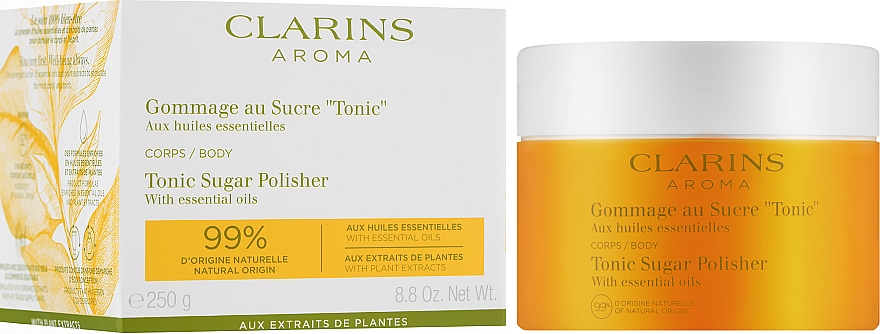 Скраб для тела - Clarins Aroma Body Tonic Sugar Polisher — фото N2