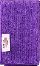 Рушник з мікрофібри, фіолетовий - Bifull Professional Textil Toalla Microfibra Wet Out Violet — фото N2