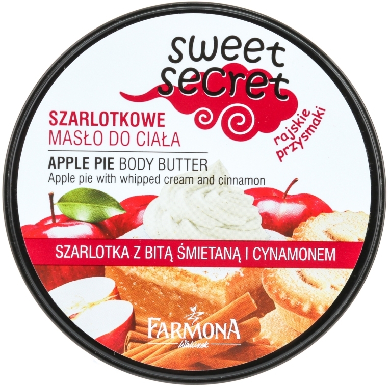 Крем для тела "Шарлотка" - Farmona Sweet Secret Apple Pie Body Butter